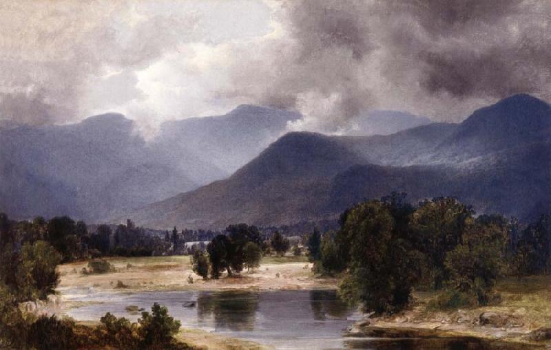 Asher Brown Durand View of the Shandaken Mountains oil painting picture